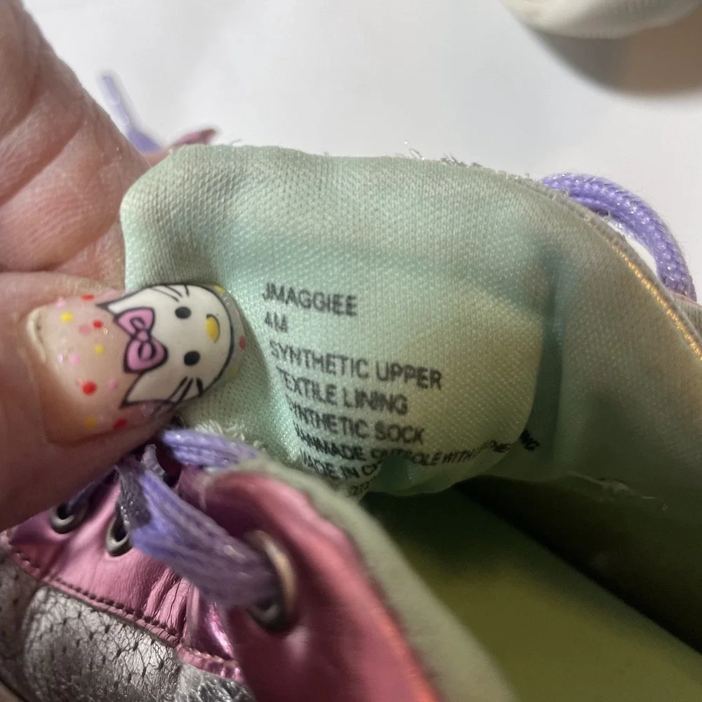 Steve Madden Kids Maggiee Sneakers Size 4